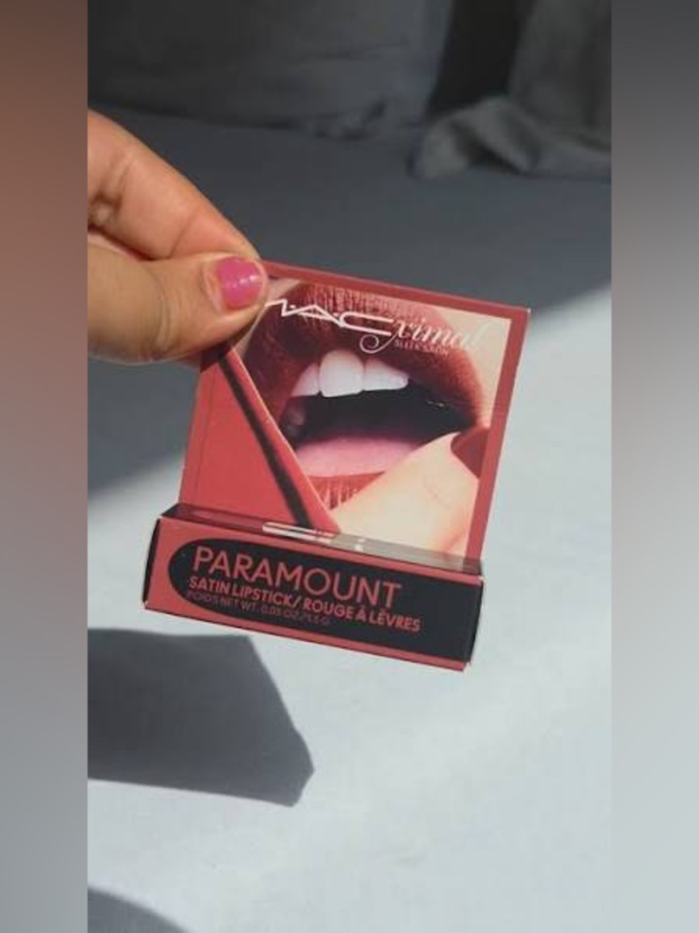 New! MAC Cosmetics Mini Lipstick PARAMOUNT
